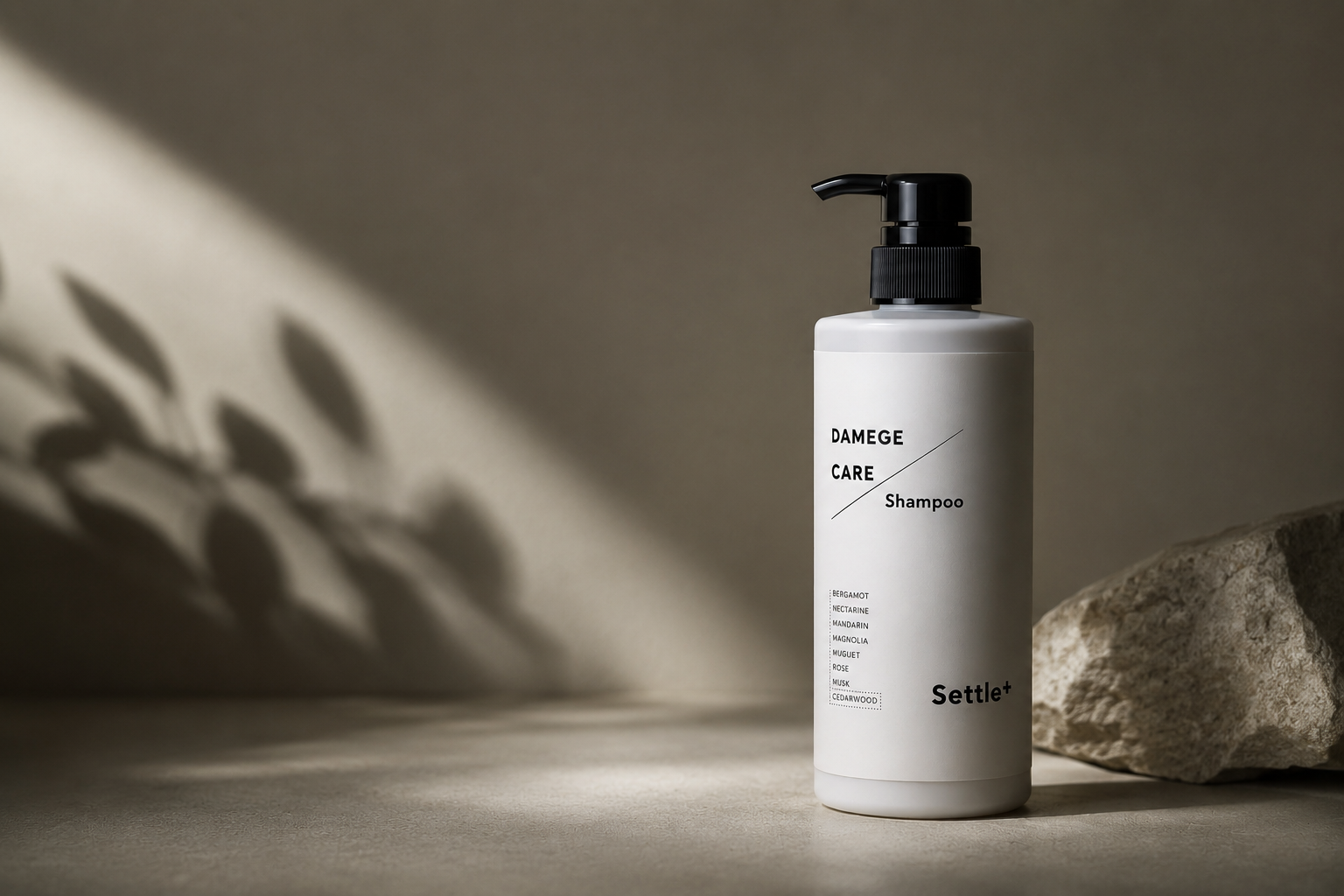 Settleシャンプーの泡立ち